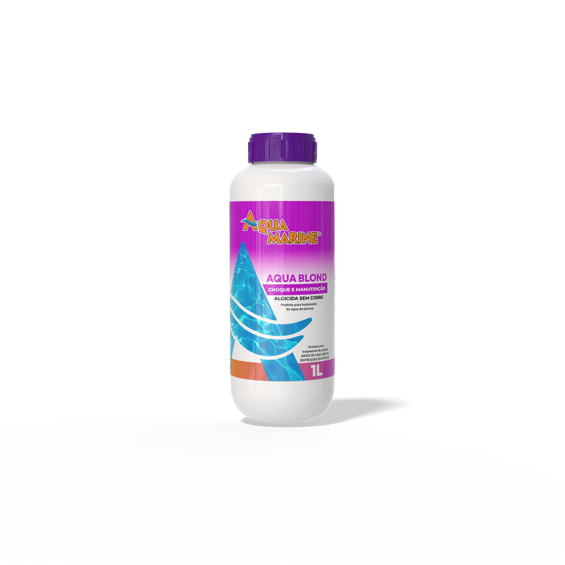 Algicida (Aqua Blond) sem Cobre 1L - Aqua Marine